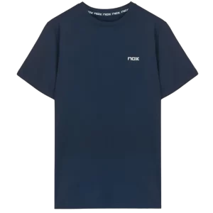 T-Shirt de sport de padel NOX – Homme TEAM REGULAR – Bleu Marine