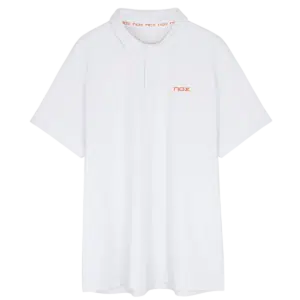 Polo de padel NOX - Homme TEAM Regular Blanc