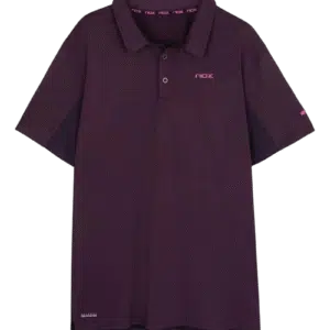 Polo de padel NOX - Homme PRO - Violet Foncé