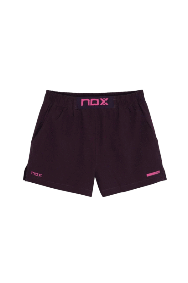 Short de sport de padel – Femme PRO – Violet Foncé