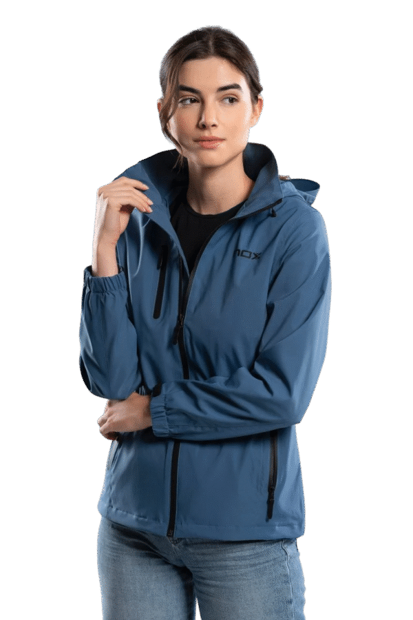 Shell Cliar Veste Softshell Nox Femme - Bleu Clair de Lune - Start Distrib