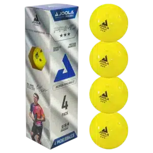BALLES DE PICKLEBALL JOOLA PRIMO 3-STAR X4