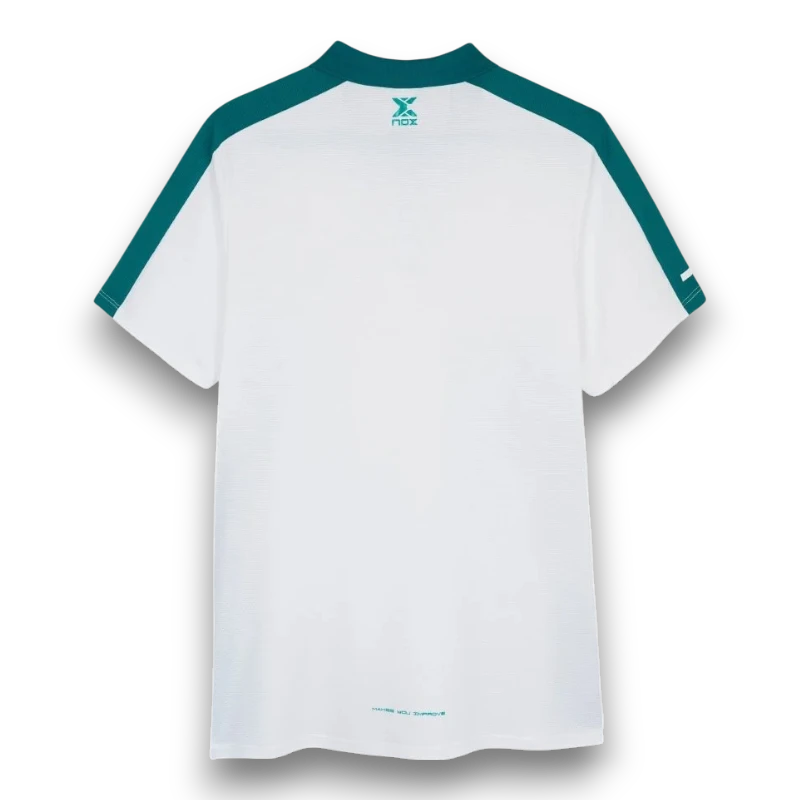 POLO PRO HOMME BLANC/VERT IVOIRE 2026 – Image 2