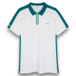 POLO PRO HOMME BLANC/VERT IVOIRE 2026