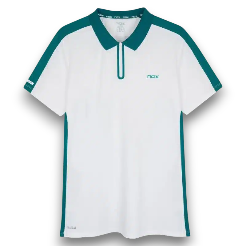 POLO PRO HOMME BLANC/VERT IVOIRE 2026