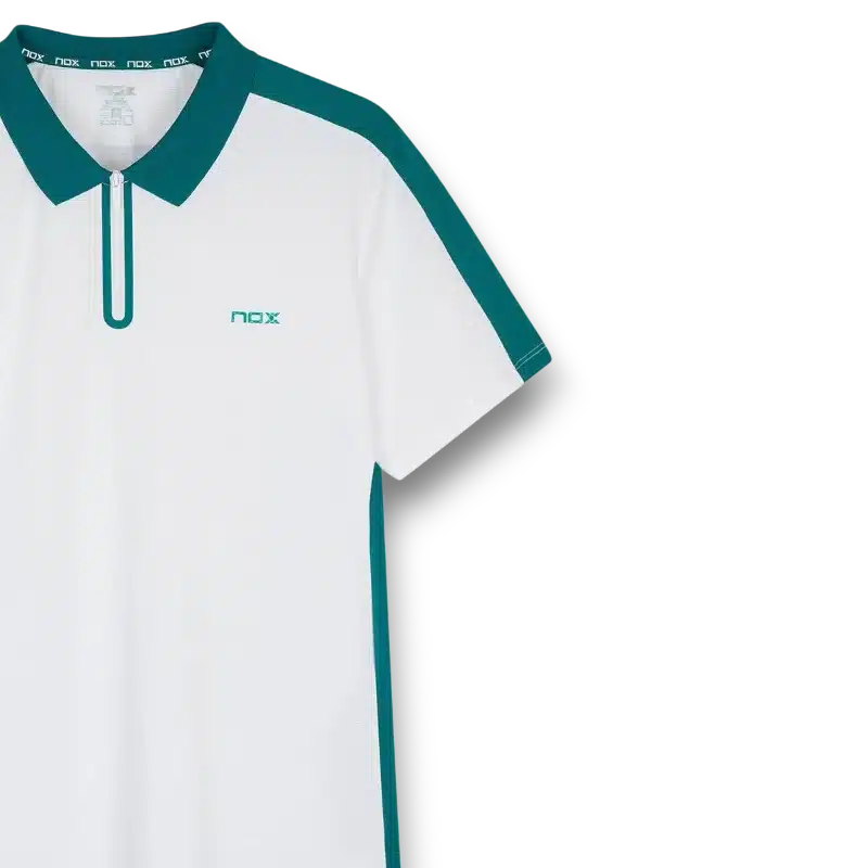 POLO PRO HOMME BLANC/VERT IVOIRE 2026 – Image 3