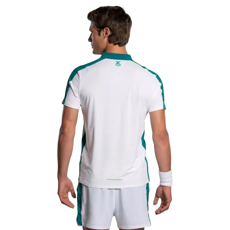 POLO PRO HOMME BLANC/VERT IVOIRE 2026 – Image 6