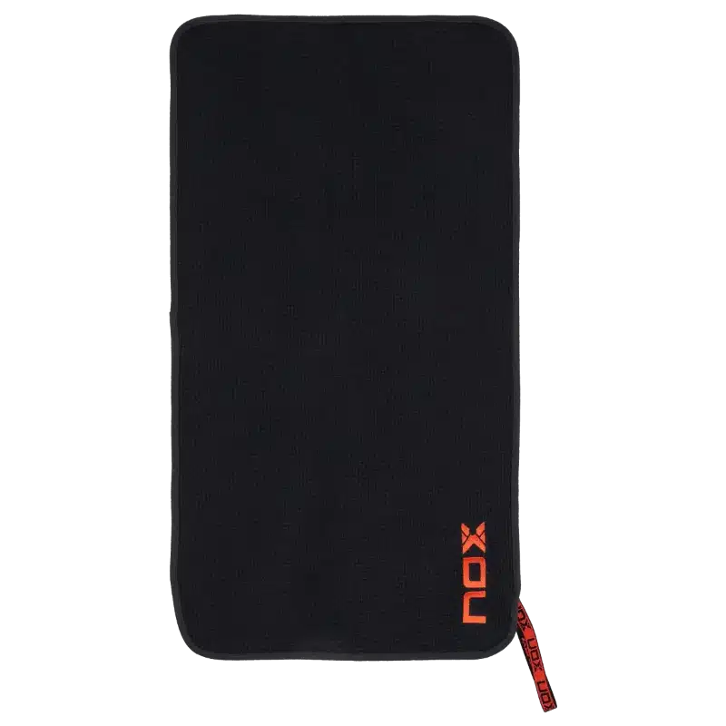 SERVIETTE NOIR/ROUGE 50X90 CM – Image 2