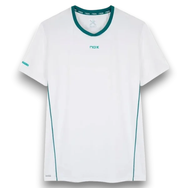 T-SHIRT PRO HOMME BLANC/VERT IVOIRE 2026