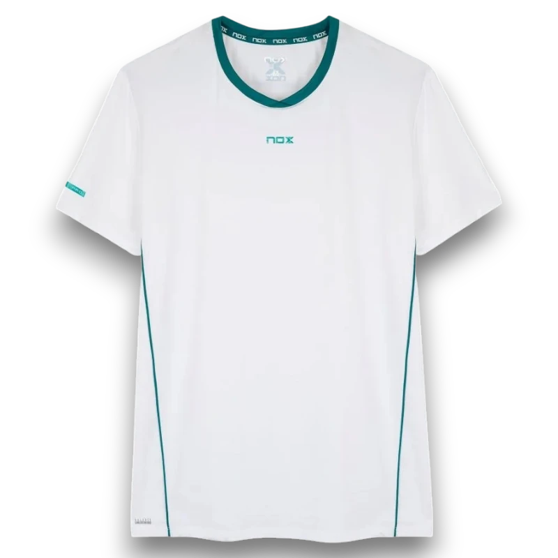 T-SHIRT PRO HOMME BLANC/VERT IVOIRE 2026