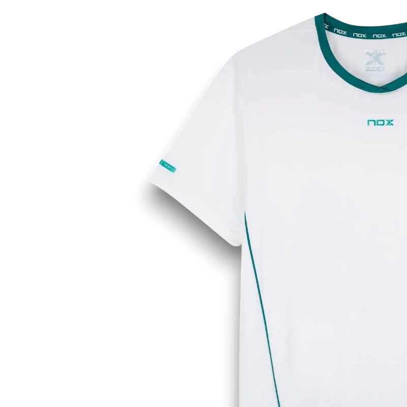 T-SHIRT PRO HOMME BLANC/VERT IVOIRE 2026 – Image 3