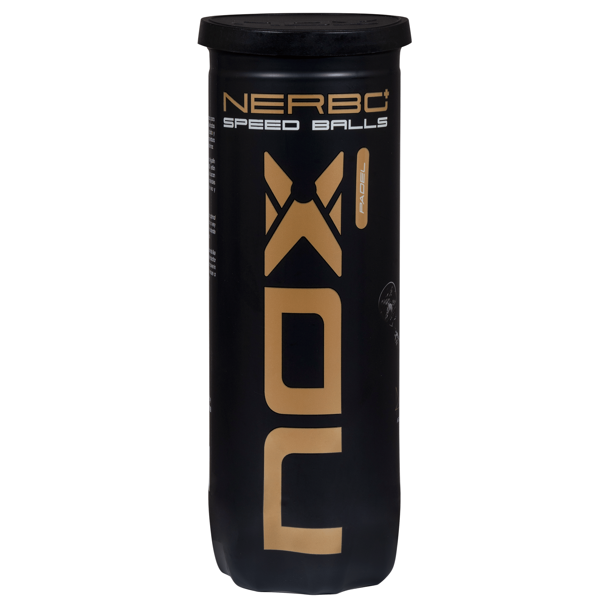 Tube de 3 balles de padel Nox Nerbo+ SPEED